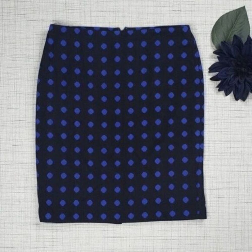 Talbots Women's Polka Dot Pencil Skirt NWT Petite Size 6